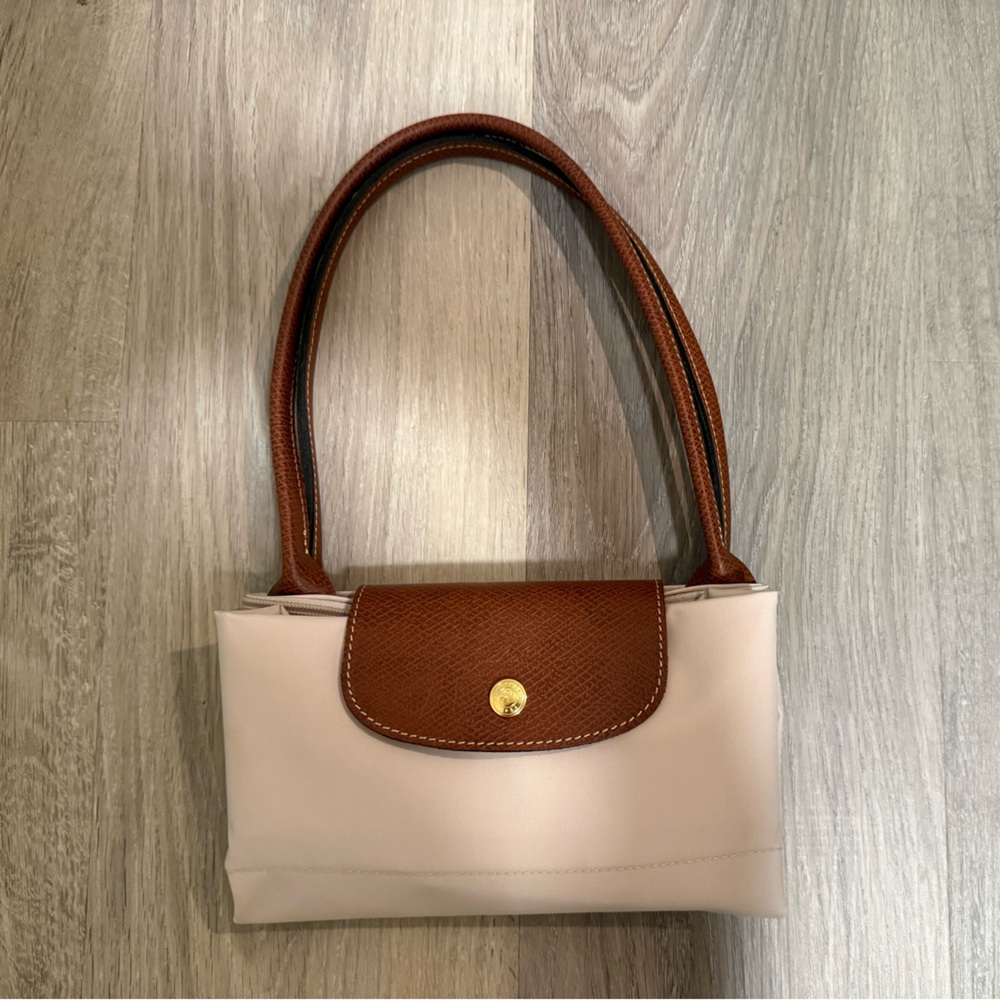 Longchamp- Le Pliage Original Medium Nylon Tote Bag in Paper - Picture 6 of 6